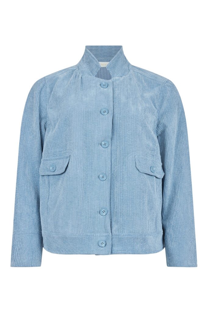 Noen Pale Blue Jumbo Cord Jacket