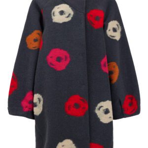 Noen Wool Mix Big Spot Coat