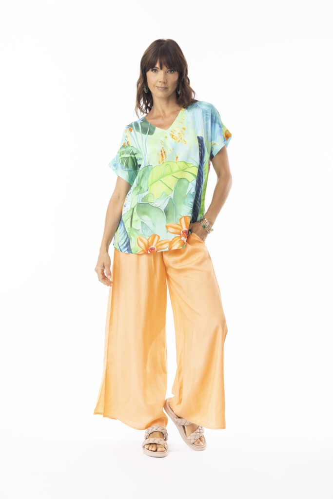 Orientique Evelin Print Top