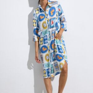 Tinta Yasmin 3/4 Sleeve Shirt Dress